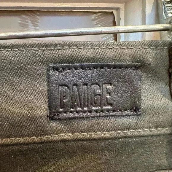 Paige Denim Edgemont Ultra Skinny Jeans in Pine Green Women’s Size 25 NWT - Picture 10 of 15